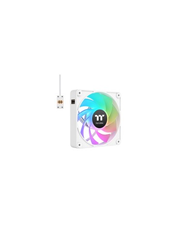 Thermaltake CL-F195-PL14SW-A sistema de refrigeración para ordenador Carcasa del ordenador Ventilador 14 cm Blanco 3 pieza(s)