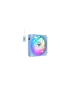 Thermaltake CL-F196-PL12BU-A sistema de refrigeración para ordenador Carcasa del ordenador Ventilador 12 cm Azul 3 pieza(s)