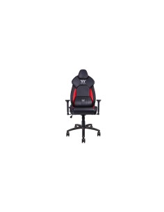 Thermaltake GGC-VCO-BRLWDS-01 silla para videojuegos Butaca para jugar Asiento acolchado Negro, Rojo