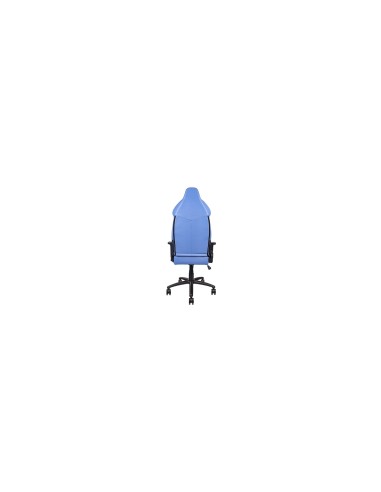 Thermaltake GGC-VCO-LWLWDS-01 silla para videojuegos Butaca para jugar Asiento acolchado Azul, Blanco