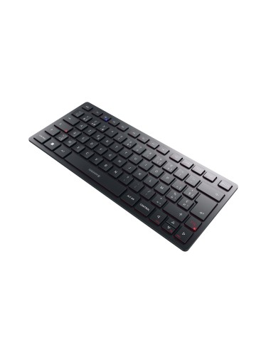 CHERRY KW 9200 MINI teclado USB + RF Wireless + Bluetooth AZERTY Belga Negro