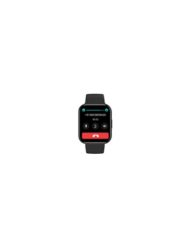 Celly TRAINERWATCH2BK Relojes inteligentes y deportivos 4,6 cm (1.81") Digital 320 x 320 Pixeles Pantalla táctil Negro GPS (saté