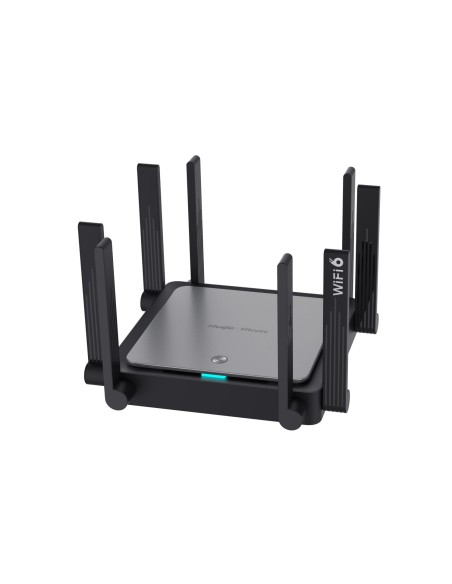 Ruijie Networks RG-EW3200GX PRO router inalámbrico Gigabit Ethernet Doble banda (2,4 GHz / 5 GHz) Negro