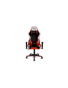 DRIFT DR175 Silla para videojuegos universal Asiento acolchado Negro, Rojo, Blanco