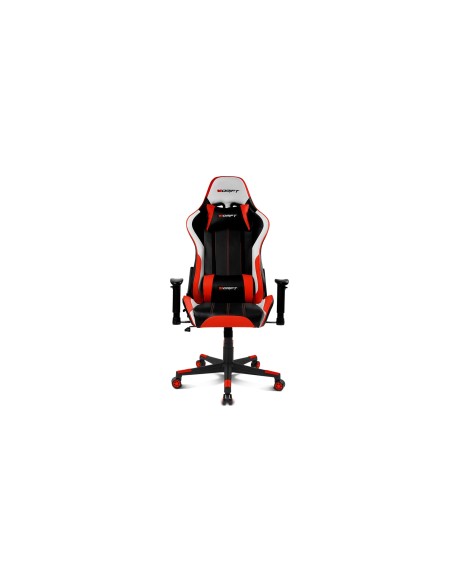 DRIFT DR175 Silla para videojuegos universal Asiento acolchado Negro, Rojo, Blanco