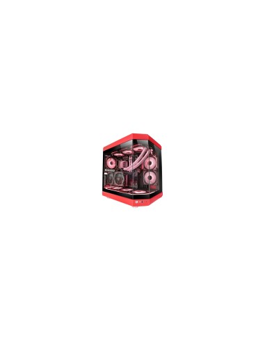 Mars Gaming MC-3T Midi Tower Rojo