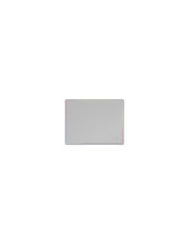 Mars Gaming MMP124, Alfombrilla Gaming 360x260mm, Diseño de Bordes Rainbow, Base Antideslizante de Caucho Natural, Superficie Na