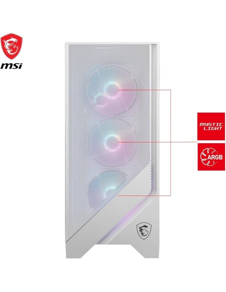 Zone Evil Core G AMD Ryzen 7 5700X/32GB/2Tb SSD Nvme RTX 5070 16Gb Blanco