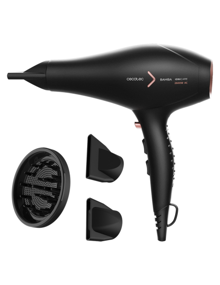 Secador ac bamba ionicare 5350 powershine fire