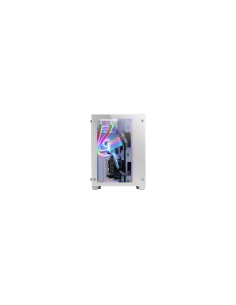 Mars Gaming MCV3 Blanco Torre Gaming Custom XXL E-ATX Ventana Cristal Templado Lateral y Frontal Estructura Modular Doble Cámara 2