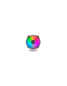 Mars Gaming MCPU44 Disipador CPU Dual ARGB 4 Heatpipes HCT TDP 160W Ventilador 11cm 2