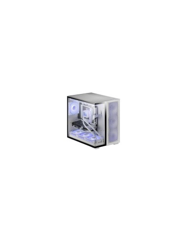 Mars Gaming MC-NOVA2, Caja Gaming Custom XXL E-ATX, Doble Cristal Templado Continuo Sin Marco, Soporte Completo Refrigeración Lí