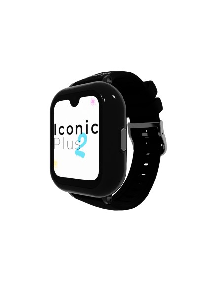 SmartWatch SaveFamily Iconic Plus 2 Correa Silicona Negra Gotham Black 4G