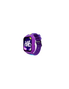 SmartWatch SaveFamily Iconic Plus 2 Correa Silicona Estampada Morado Graffiti 4G