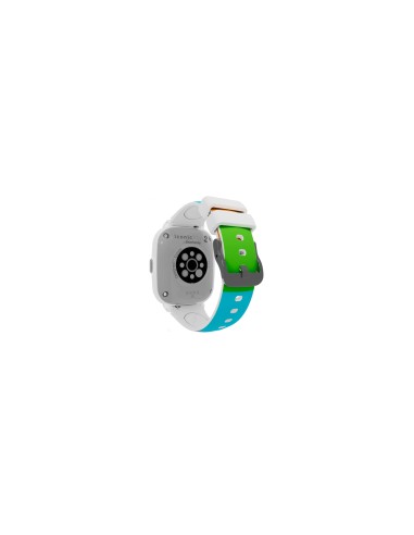 SmartWatch SaveFamily Iconic Plus 2 Correa Silicona Estampada Blanca Color POP 4G