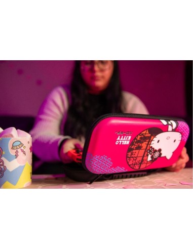 Konix Hello Kitty Estuche de viaje Nintendo Multicolor