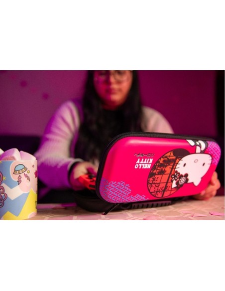 Konix Hello Kitty Estuche de viaje Nintendo Multicolor