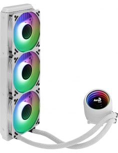 Aerocool Mirage L360 Refrigeracion liquida cpu agua y freon 3 ventiladores blanco 2