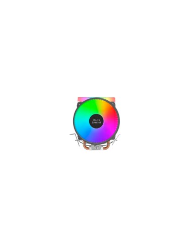 Mars Gaming MCPU33 Disipador CPU Dual FRGB 3 Heatpipes HCT TDP 140W, Ventilador 11cm