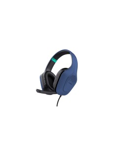 Trust GXT 415B Zirox Auriculares Alámbrico Diadema Juego Azul