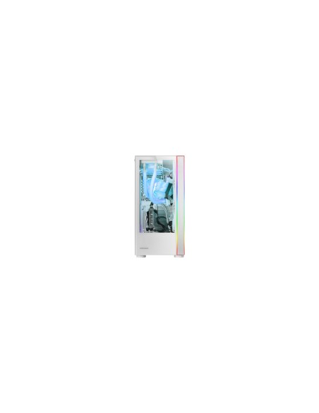 Mars Gaming MC-ULTRA Blanco Torre Gaming Custom XXL E-ATX Doble Tira LED ARGB Doble Ventana Cristal Templado Estructura Cámara D