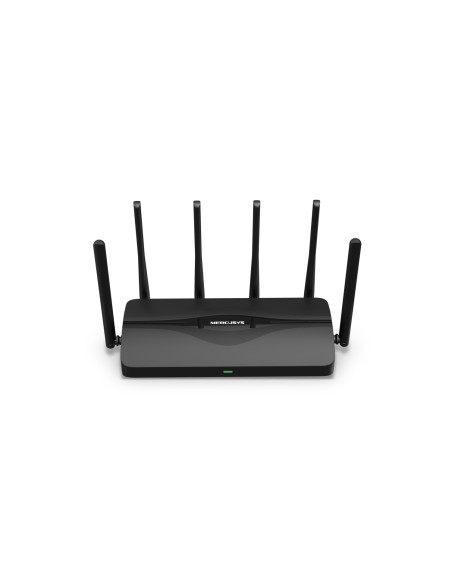 Mercusys MR47BE router inalámbrico 2.5 Gigabit Ethernet Tribanda (2.4 GHz / 5 GHz / 6 GHz) Negro