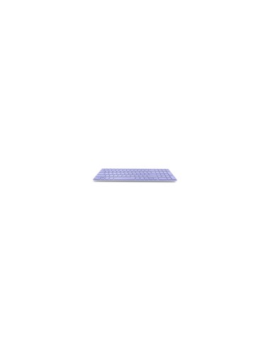 Rapoo E9700M teclado Oficina RF Wireless + Bluetooth QWERTY Inglés internacional Púrpura
