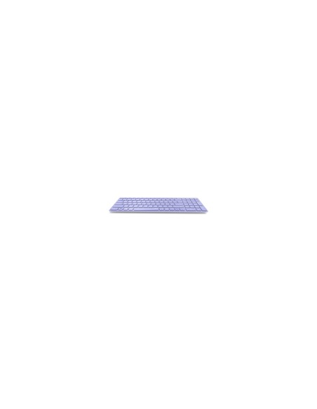 Rapoo E9700M teclado Oficina RF Wireless + Bluetooth QWERTY Inglés internacional Púrpura