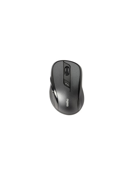 Rapoo M500 Silent ratón Oficina mano derecha RF Wireless + Bluetooth Óptico 1600 DPI