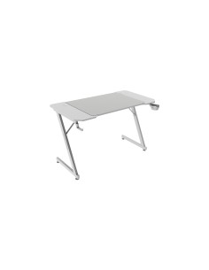 Mars Gaming MGD-X120, Mesa Gaming Ergonómica, Superficie en Fibra de Carbono, Estructura Metálica, Alfombrilla XXL, Soporte Auri