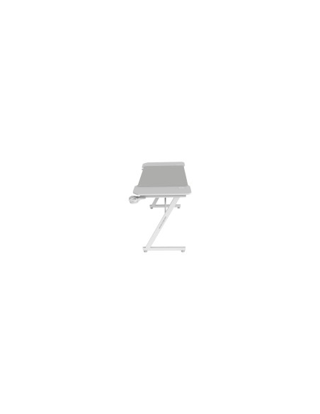 Mars Gaming MGD-X120, Mesa Gaming Ergonómica, Superficie en Fibra de Carbono, Estructura Metálica, Alfombrilla XXL, Soporte Auri