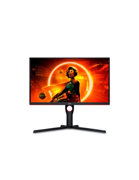 AOC 25G3ZM/BK pantalla para PC 62,2 cm (24.5") 1920 x 1080 Pixeles Full HD Negro, Rojo