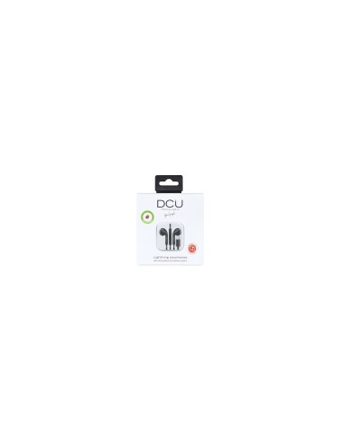 DCU Advance Tecnologic 34151016 auricular y casco Auriculares Alámbrico Dentro de oÍ­do Llamadas/Música Negro