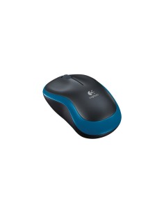 LOGITECH M185 RATON WIRELESS NEGRO-AZUL 910-002236