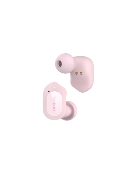 Belkin SOUNDFORM Play Auriculares True Wireless Stereo (TWS) Dentro de oÍ­do Bluetooth Rosa