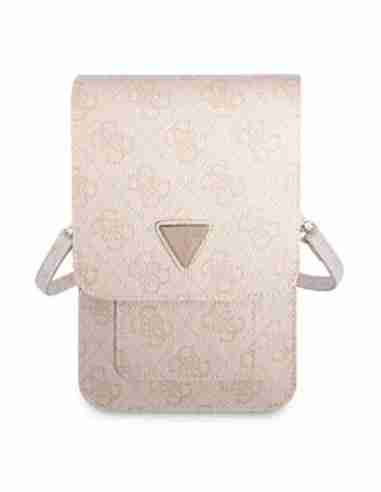 GUESS BANDOLERA TRIANGLE ROSA