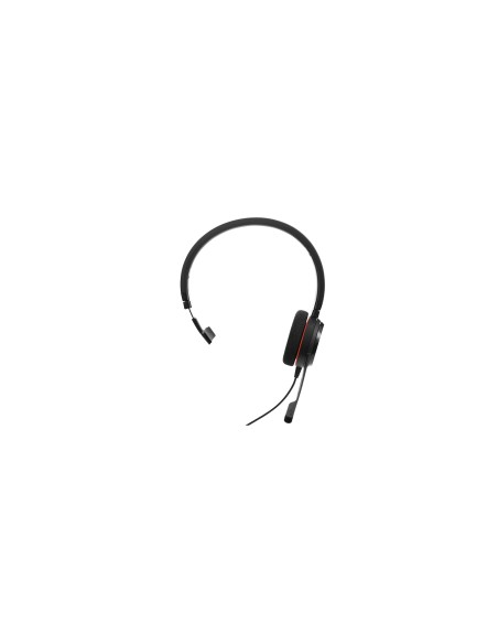 Jabra Evolve 20SE MS mono auriculares diadema Conector de 3,5 mm Negro