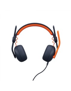 Logitech Zone Learn Auriculares Alámbrico Diadema Educación USB Tipo C Azul, Naranja 2