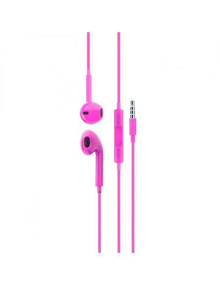 DCU Advance Tecnologic 34151002 auricular y casco Auriculares Alámbrico gancho de oreja Llamadas/Música Rosa