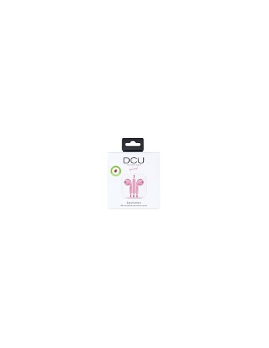 DCU Advance Tecnologic 34151002 auricular y casco Auriculares Alámbrico gancho de oreja Llamadas/Música Rosa