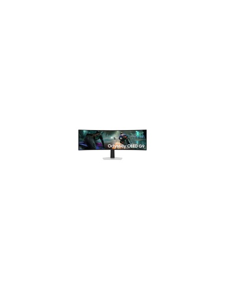 Samsung S49DG910SU pantalla para PC 124,5 cm (49") 5120 x 1440 Pixeles Dual QHD OLED Plata