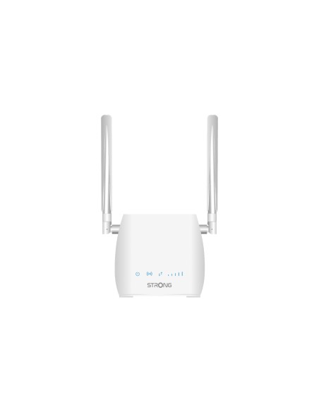 Strong 300M router inalámbrico Ethernet rápido Banda única (2,4 GHz) 4G Blanco