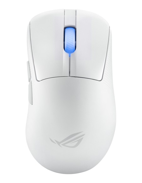 ASUS ROG Keris II Ace Wireless AimPoint White ratón Juego mano derecha RF Wireless + Bluetooth + USB Type-A Óptico 42000 DPI