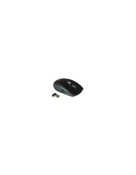 RATON EQUIP LIFE OPTICO INALAMBRICO 2.4GHZ 4 BOTONES DPI 800 1200 1600 NEGRO 245104