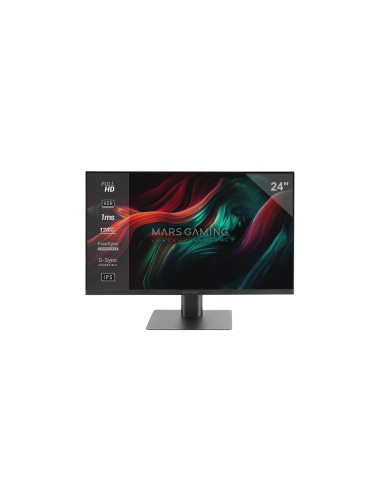 Mars Gaming MV-24 pantalla para PC 61 cm (24") 1920 x 1080 Pixeles Negro