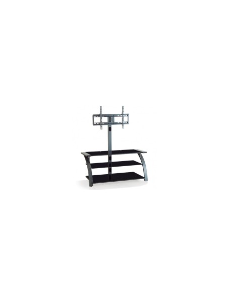 SOPORTE TV APPROX SUELO CON MUEBLE PANTALLAS 30 - 63 3 ESTANTES APPST08E