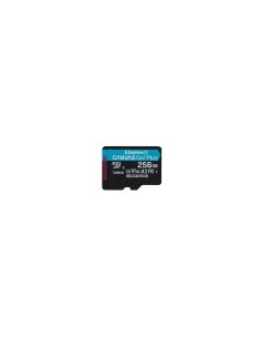 Kingston Technology Tarjeta microSDXC Canvas Go Plus Gen4 de 256 GB, 200 MB/s, A2 U3 V30 y adaptador 2