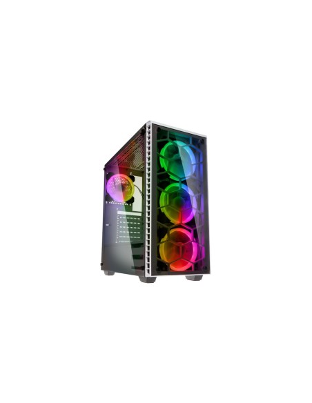 Kolink OBSERVATORY WHITE Midi Tower Negro, Blanco