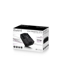 SAI 600VA EWENT INLINE INTERACTIVA 6*SCHUKO 360W