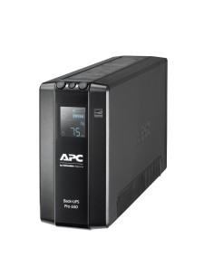 Sais linea interactiva apc sistema de alimentacion interrumpida UPS 650va 390w 6 salidas AC negro BR650MI 2